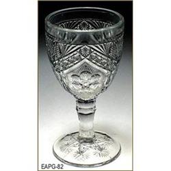 EARLY AMERICAN PATTERN GLASS FLOWER W CANE#2029530