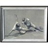 Image 1 : 1954 LITHOGRAPH BASEBALL BY A. VON MUNCHHAUSEN #2029587
