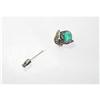 Image 1 : Sterling Silver Stick Pin w/Turquoise Stone #2029611