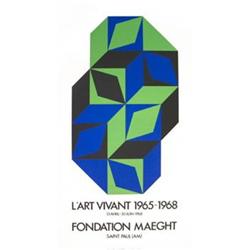 Vasarely   LArt Vivant 1968 #2029988