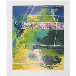 Neiman   Blood Tennis, 1981 Signed  Numbered #2030003