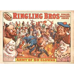 Ringling Bros   Army of 50 Clowns #2030096