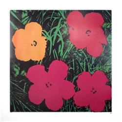 Warhol   Flowers, 1964 (One Orange, Three Red) #2030499