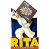 Image 1 : RITA CRACKER DISPLAY SIGN * OLD VINTAGE RITA #2030698