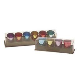 10 Old Vintage Aluminum Shot Glasses  #2030728