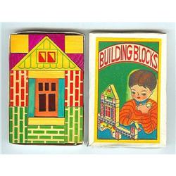 old vintage 1930s MINI BUILDING BLOCKS TOY #2030761