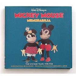 old vintage 1986 MICKEY MOUSE MEMORABILIA BOOK #2030762