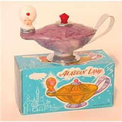 Old Vintage 1960s Alladin Lamp Toy Original box#2030814