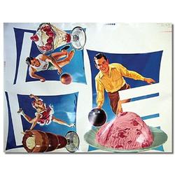 1953 SPORTS ICE CREAM STORE SIGN POSTER ~ #2030899