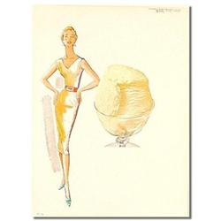 old vintage MODEL LADY ICE CREAM DISHES STORE #2030906