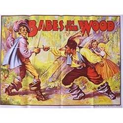 BABES IN THE WOOD LITHO THEATRE POSTER 1930S #2030959