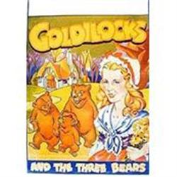 GOLDILOCKS THREE BEARS VAUDEVILLE LITHO POSTER #2030961