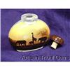 Image 1 : African SUNSET inside painted SNUFF Bottle #2030997