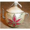 Image 1 : TEApot CHRISTMAS Ornament GLASS w/ Sparkles #2031230
