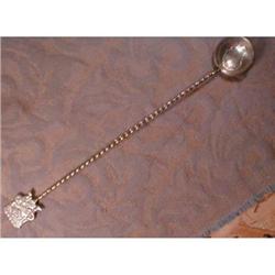 Columbian COIN Maté Spoon 8.25  .900 silver #2031247