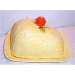 Crown Devon Tomato Covered Cheese Dish #2031317