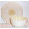 Image 1 : Belleek Shell Shaped Cup and Saucer #2031325