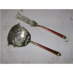 Elegant Gold Wash Sterling Silver Condiment Set#2031571