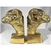 Image 1 : Bookends Rams Heads. Brass c1950 #2031601