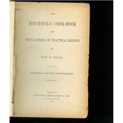 First edition Cook Book 1890 by Miss E. Neill #2031675