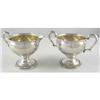 Image 1 : Sterling Creamer and Sugar Bowl set. #2031721