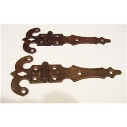 ANTIQUE  BRASS HINGES #2031748