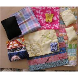 Vintage Hand-Made Doll Quilts and Bedding #2031811