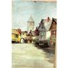 Image 1 : Vintage Dutch Painting Oil on board signed CHJ #2031824