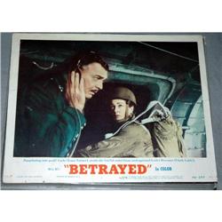 Lobby Card Lana Turner Clark Gable  Betrayed'54#2031831