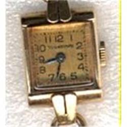 14K Gold  Yorktown Swiss Watch -works ! #2031944