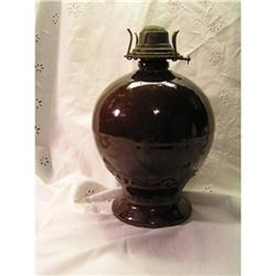 Rockingham Glaze Oil Lamp #2031978