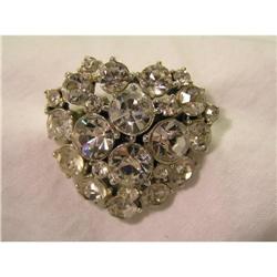 Vintage Triangular Shaped Rhinestone Pin or #2031992