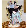 Image 1 : Royal Dux Harlequin & Columbine Figurine #2032213
