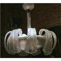 Art Deco Murano chandelier  #2032230