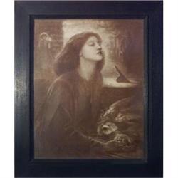 Rossetti  Print / Limbert Frame #2032248