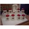 Image 1 : Blue Calico Eight Jar Spice Set #2032325