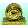 Image 1 : Clock with marble onyx mantel  #2032336