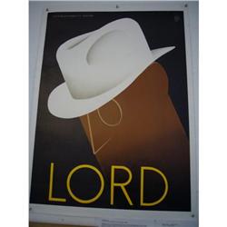 Original Art Deo Poster - Lord Hats #2054785