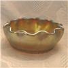 Image 1 : Tiffany  Gold Ruffled Nut Cup #2055002
