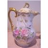 Image 1 : Coiffe Limoges Chocolate Pot - Handpainted Pink#2055027