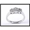 Image 1 : Sparkling 14K White Gold Diamond Ring #2055089