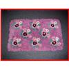 Image 1 : Deco Handmade Thick Floral Rose Shag Rug #2055136