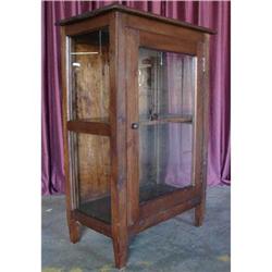 SM ANTIQUE MISSION OAK BOOKCASE CABINET #2055476