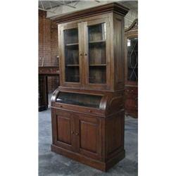 FRENCH COUNTRY ANTIQUE CABINET SECRETARY #2055482