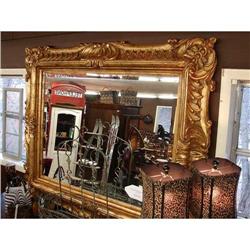 HUGE VICTORIAN SYLE ANTIQUE BILTMORE MIRROR #2055487