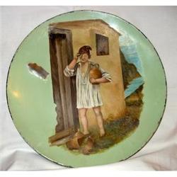 OLD TIN WINSON & NEWTON ART PLATE 1905 #2061898