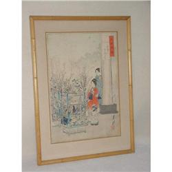 Japanese Wood Block Print Sku2391 #2062594