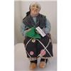 Image 1 : Doll Ravca 12" Old Woman Sitting in Chair #2062643