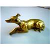 Image 1 : Grey Hound in Bronze resting #2062761