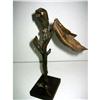 Image 1 : Bronze Owl on the Branch of a Tree 1920 #2062768